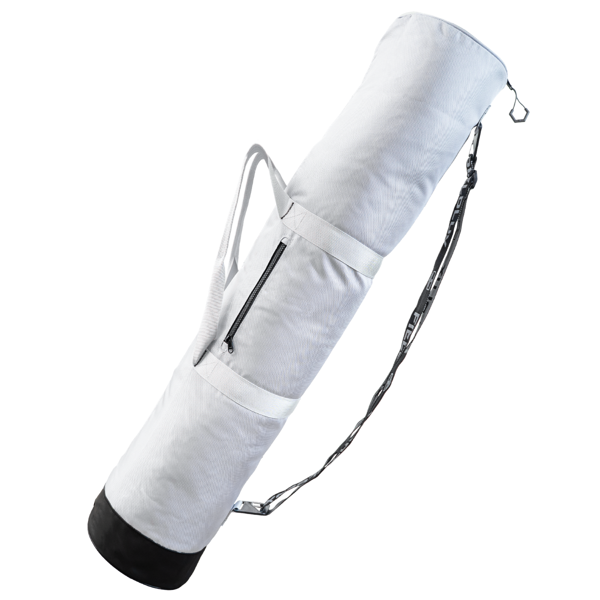 The FieldLux Chair Bag photographed at a diagonal angle showing the ballistic nylon outer shell.